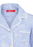 Blue Pajama Classic in soft cloth-lace design