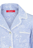 Blue Pajama Classic in soft cloth-lace design
