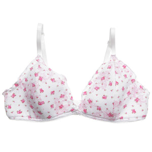 Teenage lightly padded bra featuring our lovely "flower" print - Underwear and nightwear for Children - Hanssop
