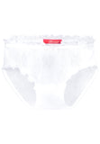 White Set Sport Top and matching White Brief ajour cloth-rose - Underwear and nightwear for Children - Hanssop