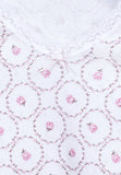 Set Lace Camisole and Brief in ajour Rose pink cloth-flower - Underwear and nightwear for Children - Hanssop