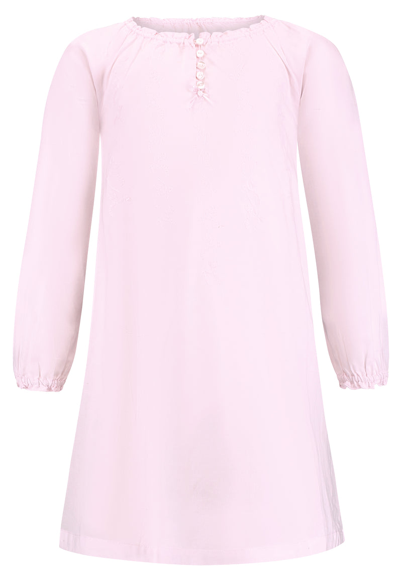Pink Woven soft Nightgown pink cloth