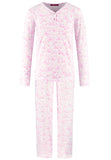 Pink Pajama in soft cloth-allover ballet