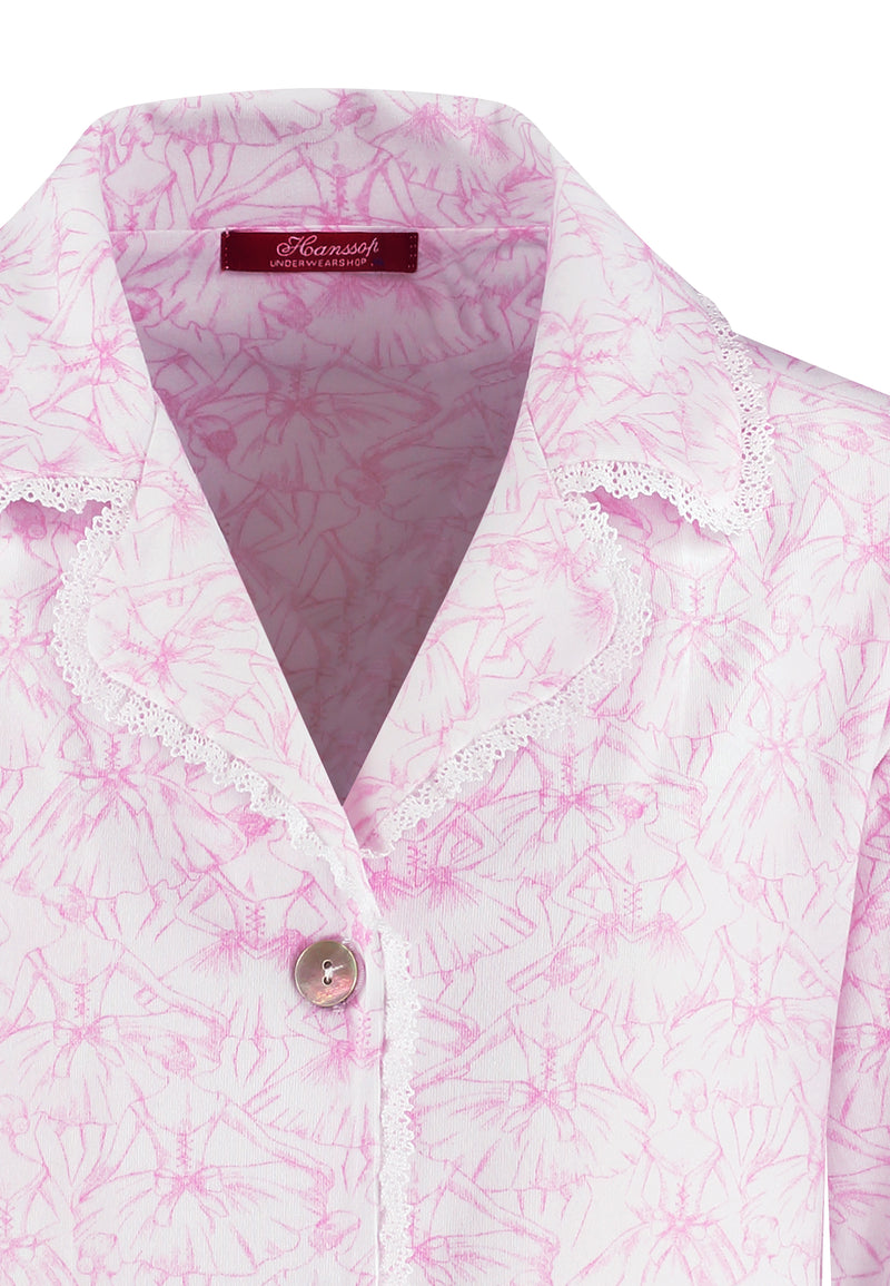 Pink Pajama Classic in soft cloth-pink ballet VELVET