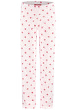 Pink Pajama in soft cloth-allover medaillon