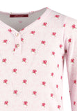 Pink Pajama in soft cloth-allover medaillon