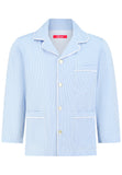 Boys Classic Blue check woven Pajama