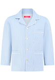 Boys Classic Blue check woven Pajama