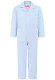 Boys Classic Blue check woven Pajama