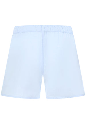 Boys Classic Blue plain woven Boxer