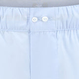 Boys Classic Blue plain woven Boxer