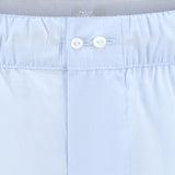 Boys Classic Blue plain woven Boxer