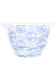 Tanga blue Toile girly ruffle edges