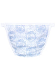 Tanga blue Toile girly ruffle edges