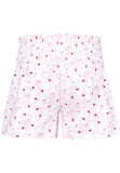 Shorty with stylish smock waist band