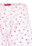 Shorty with stylish smock waist band