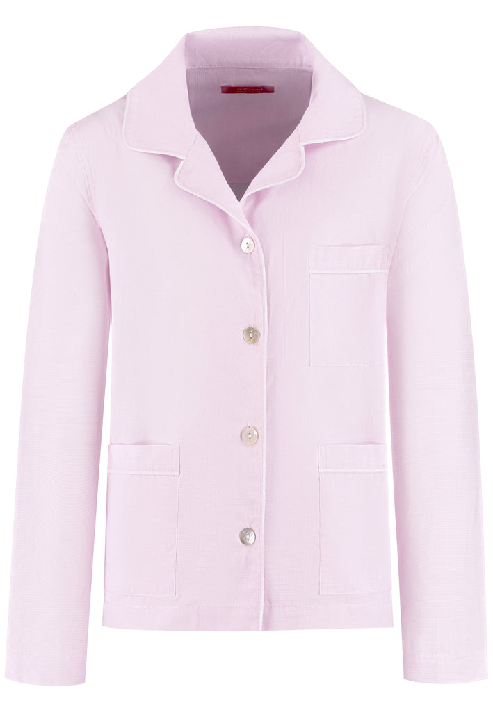 Pink Classic Pajama in soft cloth-pink small check