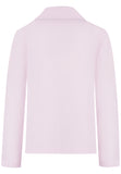 Elegant pink girls pajama in 100% combed cotton. Soft, breathable and comfortable with pearl buttons. Perfect for sleep or lounging. International shipping.