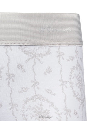 Shorty beige in soft cloth-flower - Underwear and nightwear for Children - Hanssop