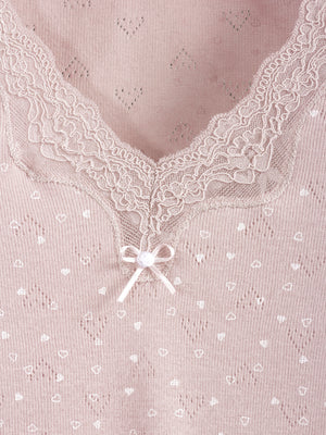 Lace Beige Pajama ajour cloth-heart - Underwear and nightwear for Children - Hanssop