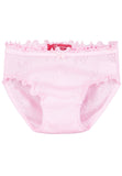 Pink Brief ajour cloth-heart