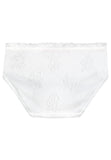 Two White Briefs basic ajour cloth-rose - Underwear and nightwear for Children - Hanssop