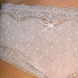 Lace Brief beige ajour cloth-heart - Underwear and nightwear for Children - Hanssop