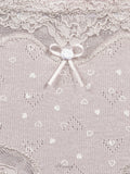 Lace Brief beige ajour cloth-heart - Underwear and nightwear for Children - Hanssop