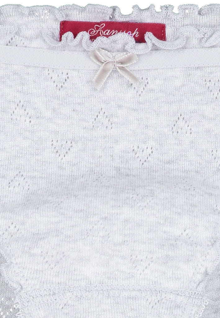 Grey Brief ajour cloth-heart - Underwear and nightwear for Children - Hanssop