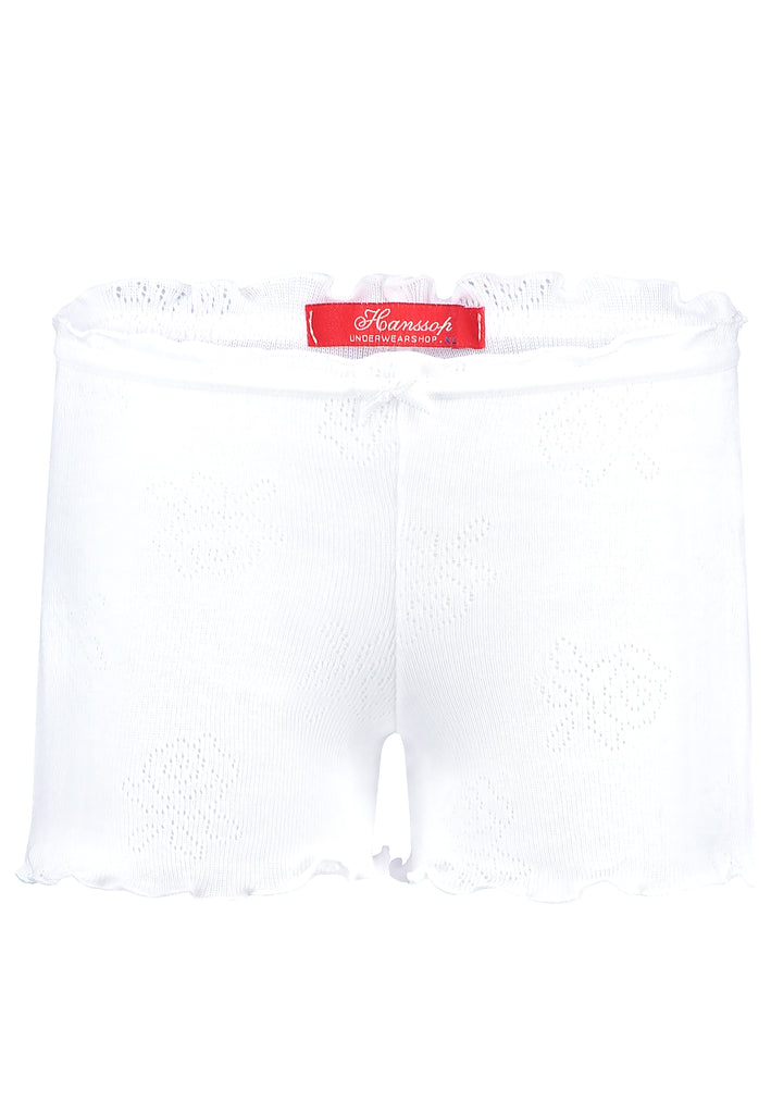 White Shorty ajour cloth-rose - Underwear and nightwear for Children - Hanssop