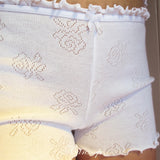 White Shorty ajour cloth-rose - Underwear and nightwear for Children - Hanssop