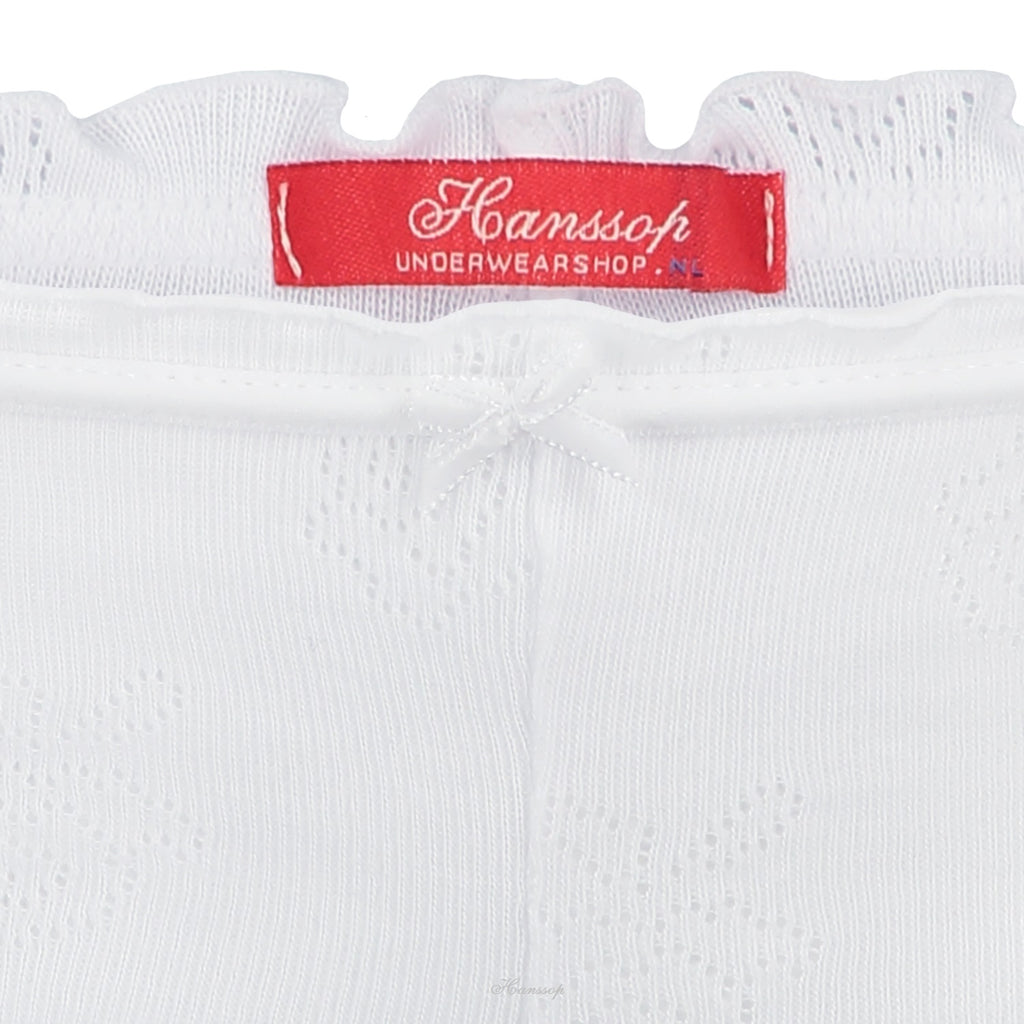 White Shorty ajour cloth-rose - Underwear and nightwear for Children - Hanssop