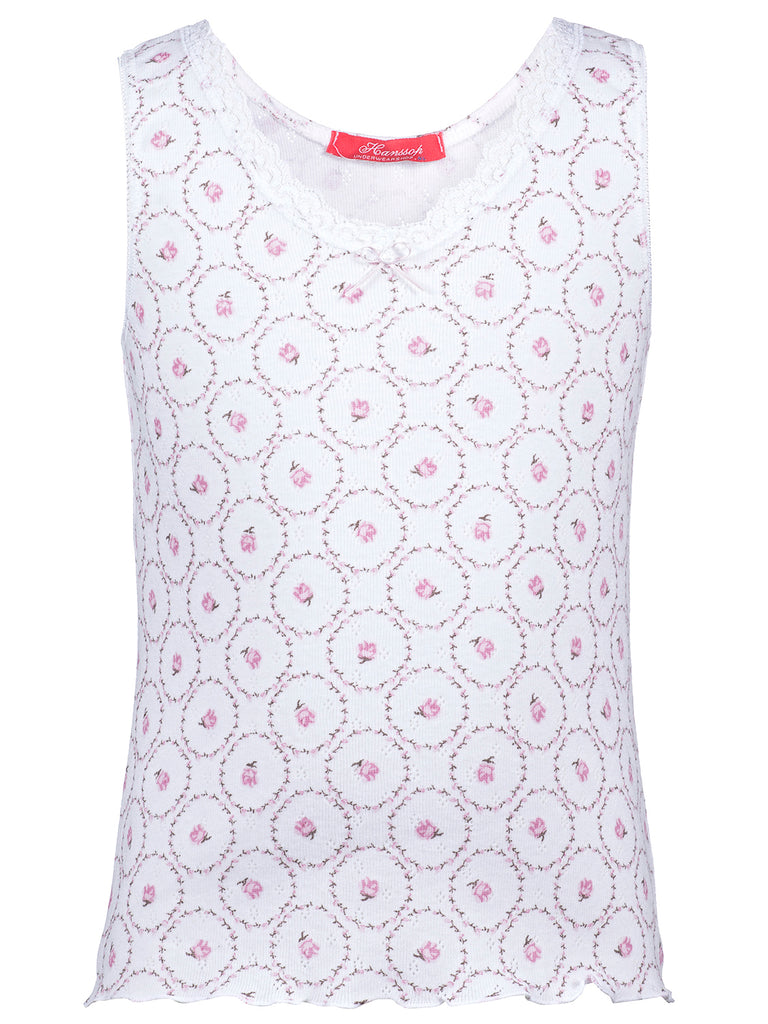 Rose Camisole pink cloth-flower - Underwear and nightwear for Children - Hanssop