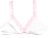 Teenage lace soft bra in white - Underwear and nightwear for Children - Hanssop