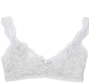 Teenage lace soft bra in grey - Underwear and nightwear for Children - Hanssop