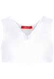 White Sport Top ajour cloth-rose - Underwear and nightwear for Children - Hanssop