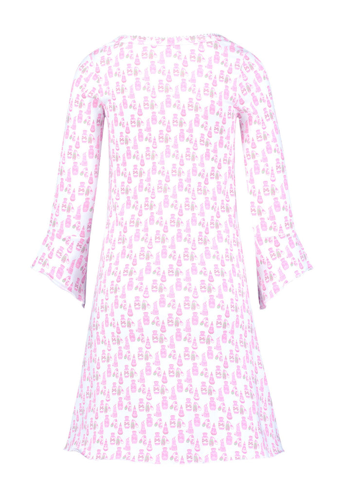 Pink design Nightgown soft cloth-perfume - Underwear and nightwear for Children - Hanssop