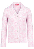 Luxury pink girls pajamas made from premium cotton with elegant lace details. Soft, comfortable and perfect for sleep or lounging. Ideal gift for girls.