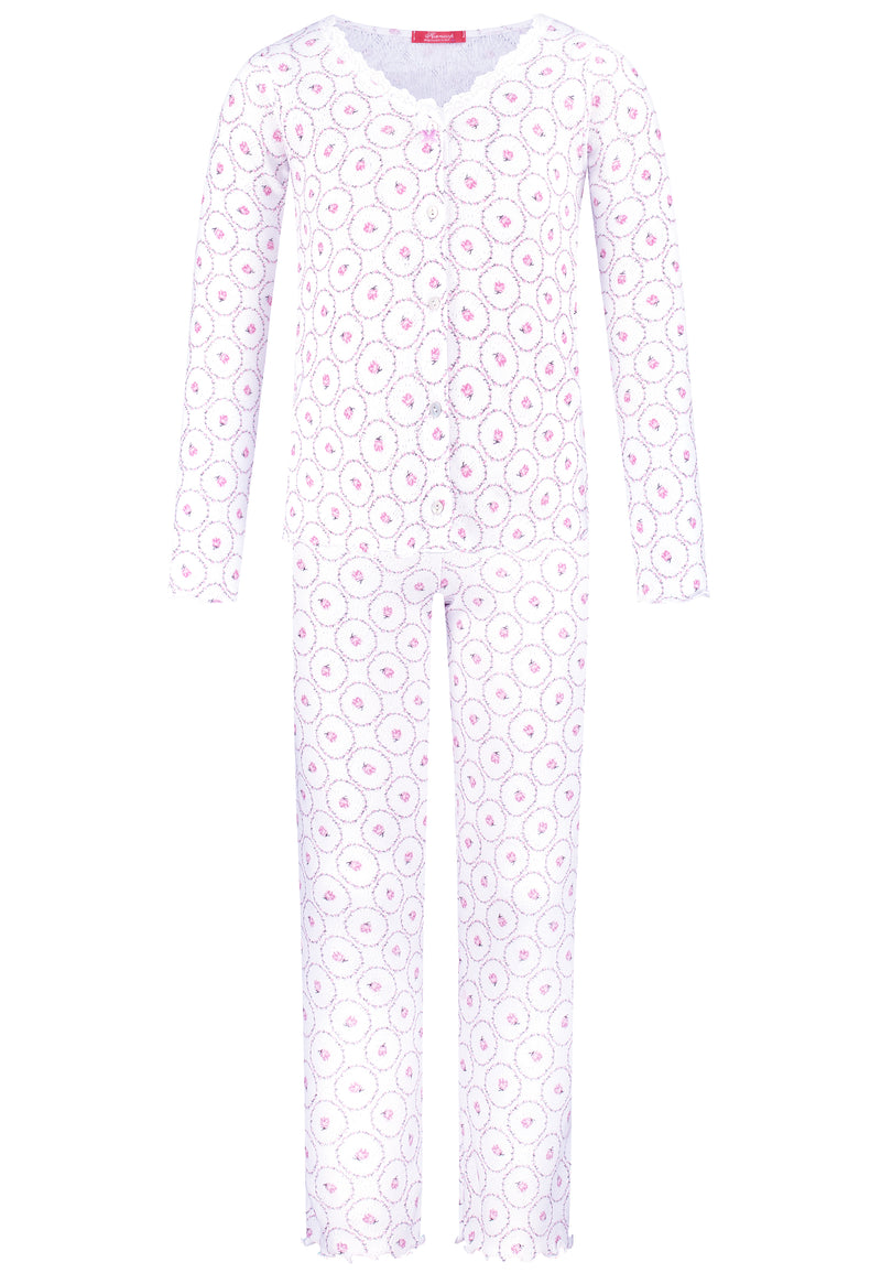 Rose Pajama pink cloth-flower - Underwear and nightwear for Children - Hanssop
