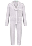 Beige Pajama Classic in soft cloth-heart ajour - Underwear and nightwear for Children - Hanssop