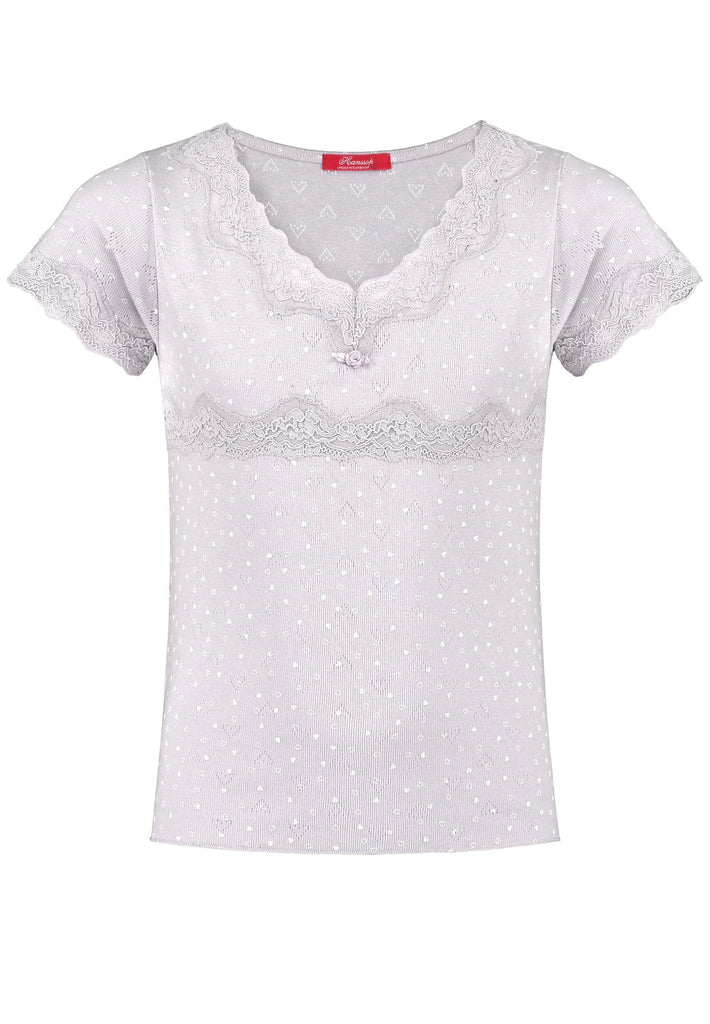 Lace Beige Shorty Pajama cloth-heart - Underwear and nightwear for Children - Hanssop