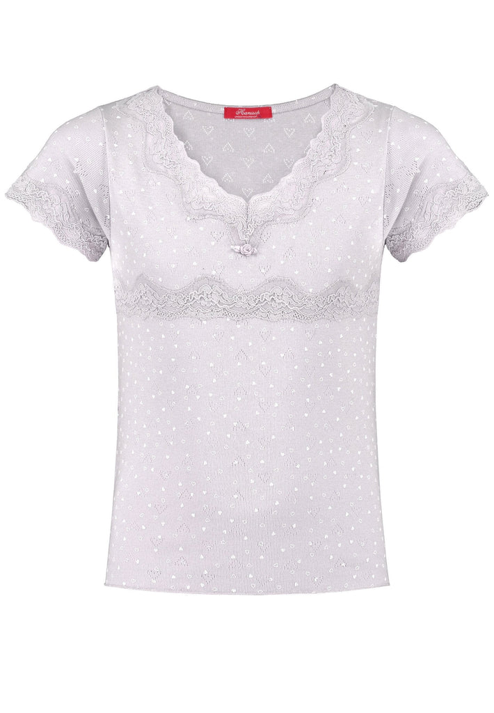 Lace Beige Shorty Pajama cloth-heart - Underwear and nightwear for Children - Hanssop