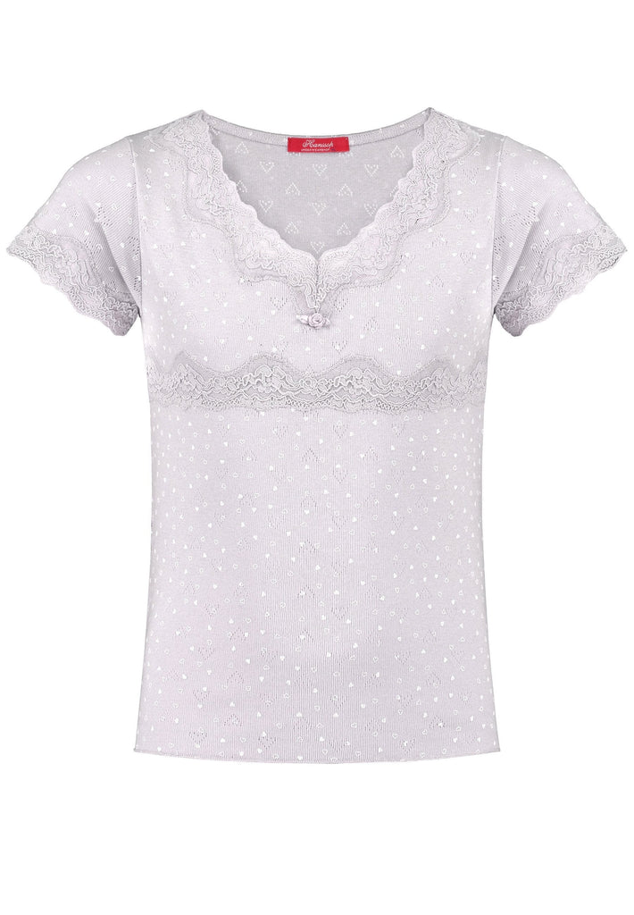 Lace Beige Shorty Pajama cloth-heart - Underwear and nightwear for Children - Hanssop