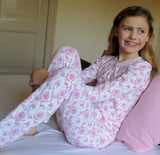 Pink Pajama in soft cloth-bustier - Underwear and nightwear for Children - Hanssop