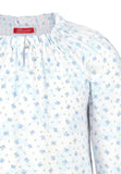 Blue Nightgown soft cloth-flower - Underwear and nightwear for Children - Hanssop