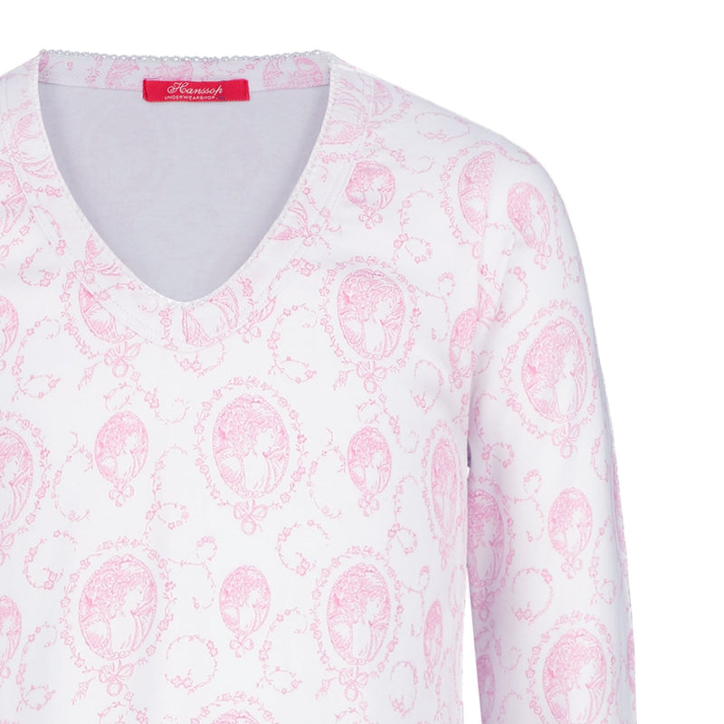 Pink Nightgown soft cloth-camee - Underwear and nightwear for Children - Hanssop