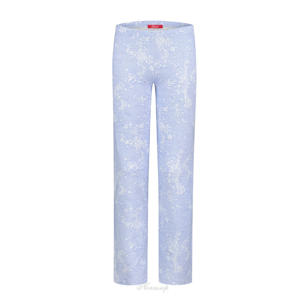 Blue Pajama Classic in soft cloth-lace design - Underwear and nightwear for Children - Hanssop