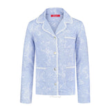 Blue Pajama Classic in soft cloth-lace design - Underwear and nightwear for Children - Hanssop