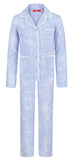 Blue Pajama Classic in soft cloth-lace design - Underwear and nightwear for Children - Hanssop